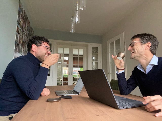 Harry de Groot en Robert-Jan Jonker, partners DURF Company